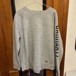 Grey 2XL Carhartt crew neck sweatshirt
